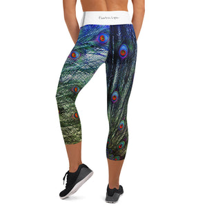 Peacock BG Capri Leggings