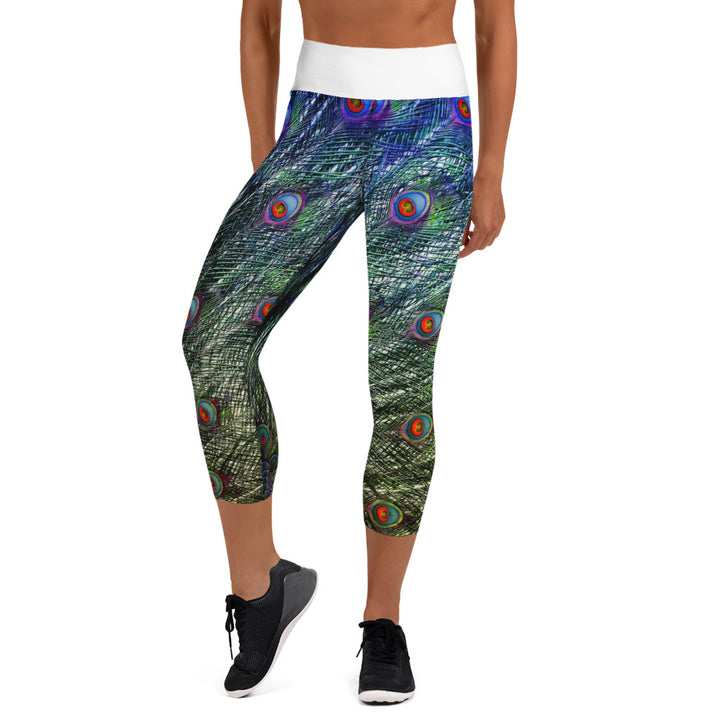 Peacock BG Capri Leggings