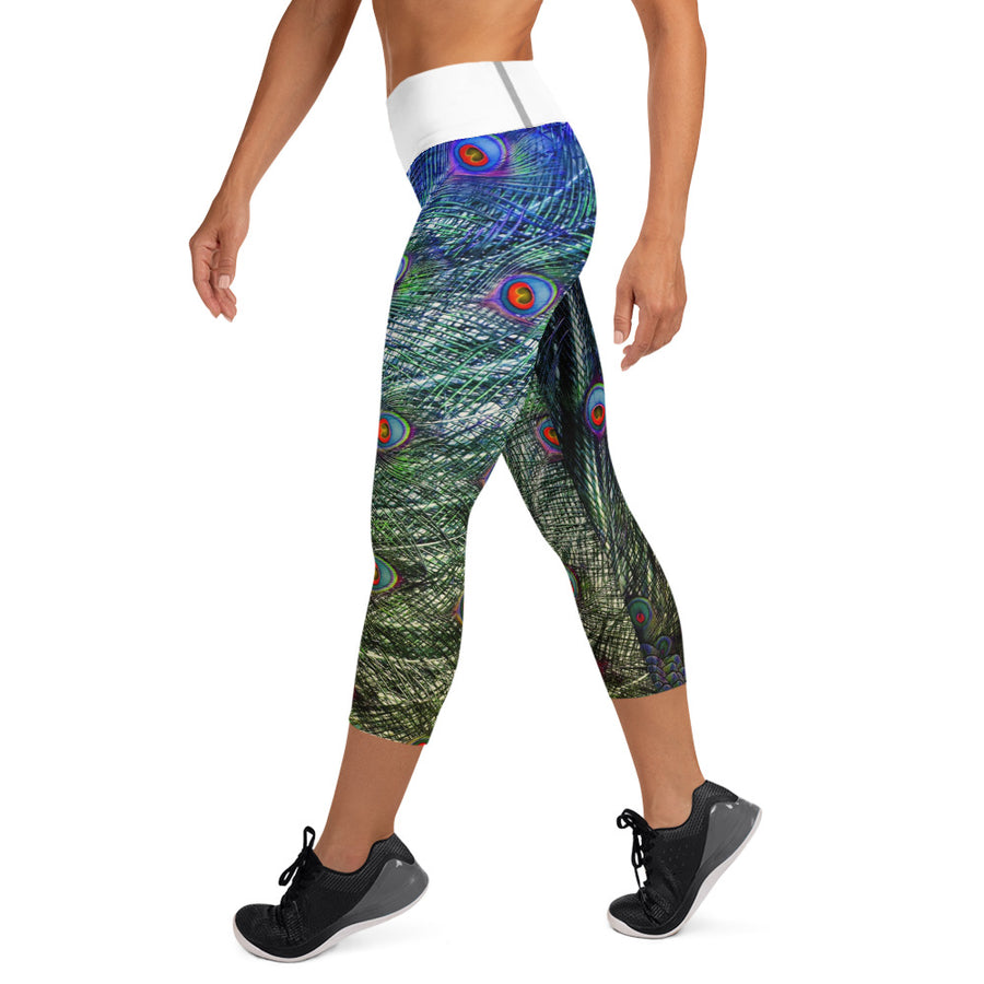 Peacock BG Capri Leggings