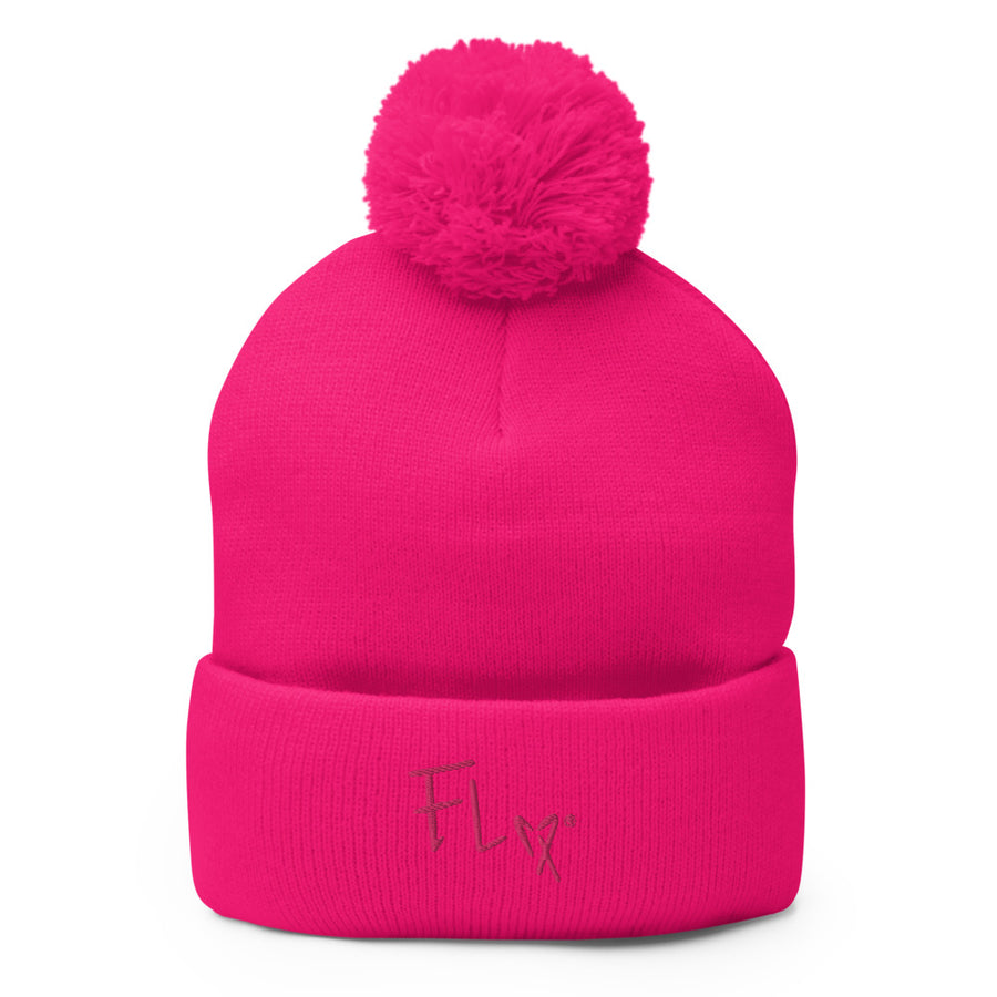 FL Pom-Pom Beanie