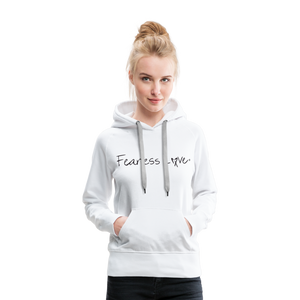 Abundant Harvest Girl Premium Hoodie - white