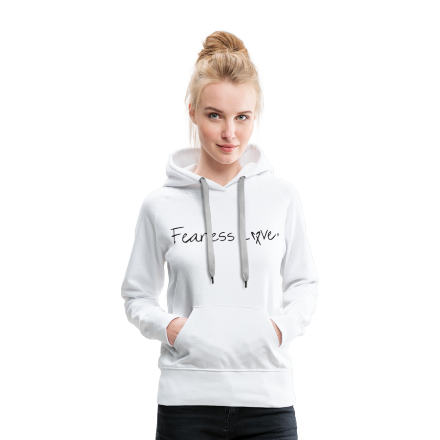 Abundant Harvest Girl Premium Hoodie - white