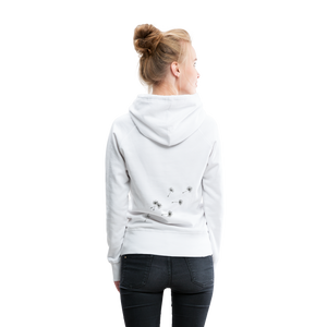 Abundant Harvest Girl Premium Hoodie - white