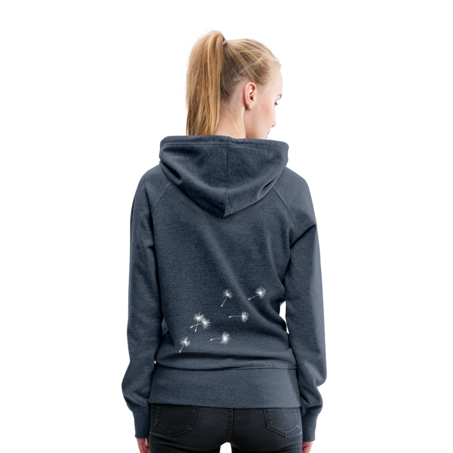 Abundant Harvest Girl Premium Hoodie - heather denim