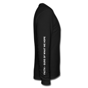 Men's Long Sleeve T-Shirt by Next Level - black