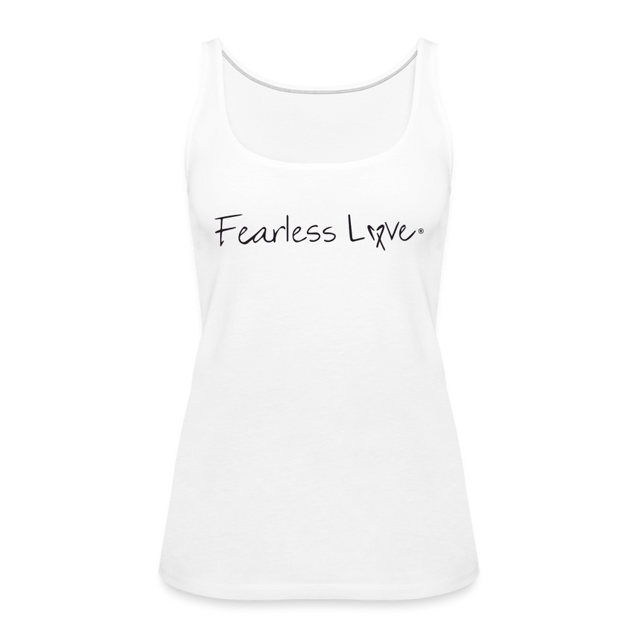 Women’s Premium Tank Top - white