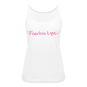 Women’s Premium Tank Top - white