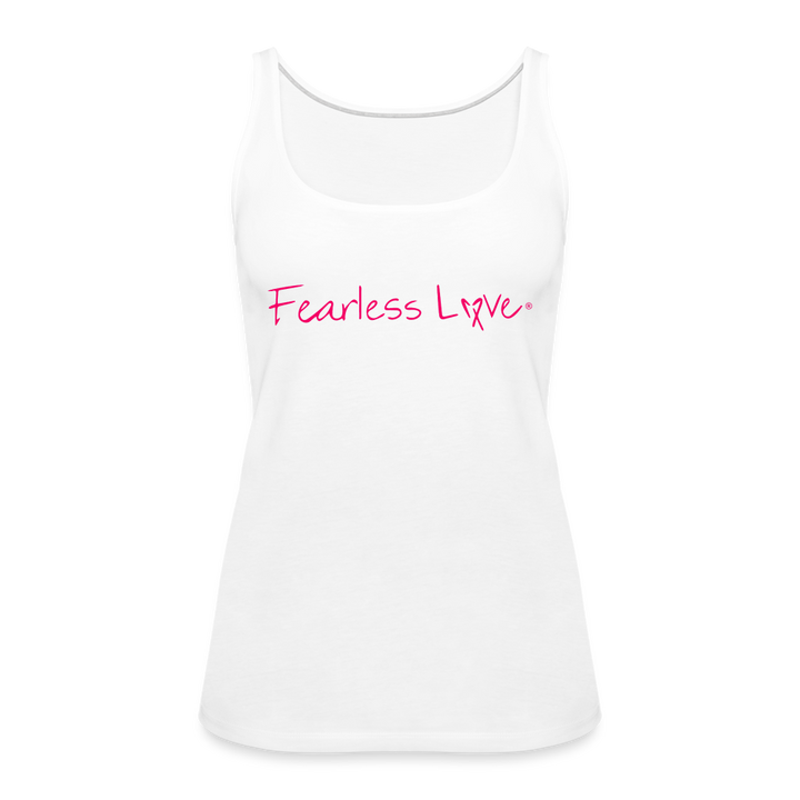 Women’s Premium Tank Top - white