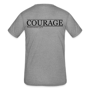 Courage Youth Tee - heather grey