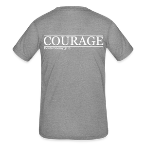 Courage Youth Tee - heather grey