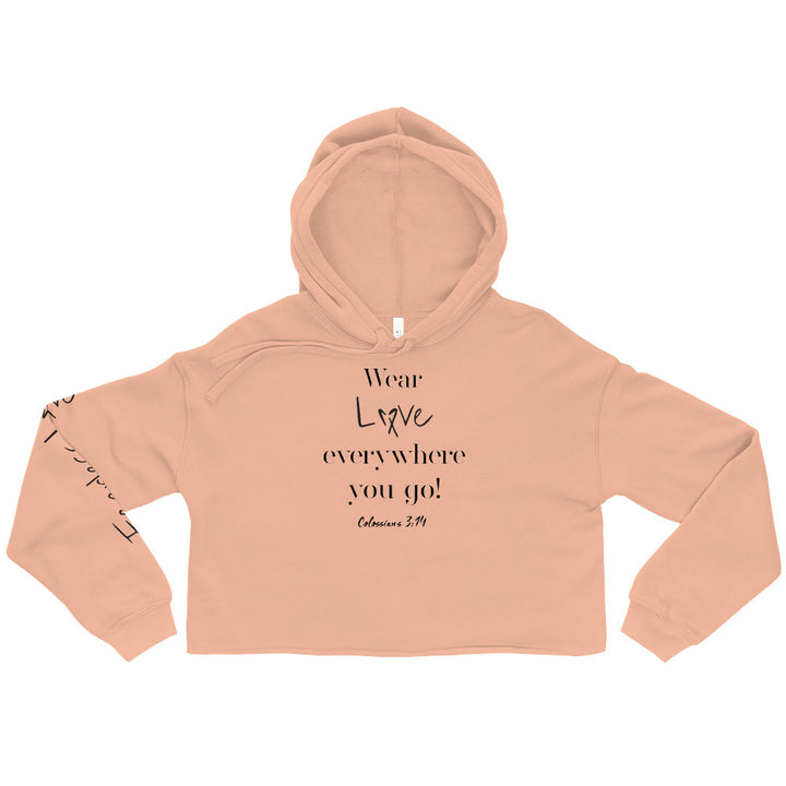 Wear Love - Crop Hoodie